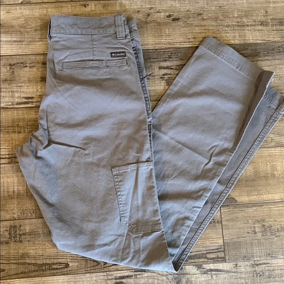 Columbia Gray Flex Mens Pants 30x34 - Picture 2 of 5